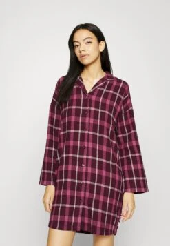 ESPRIT Nightshirt Long Sleeve - Nachtjapon - Bordeaux Red