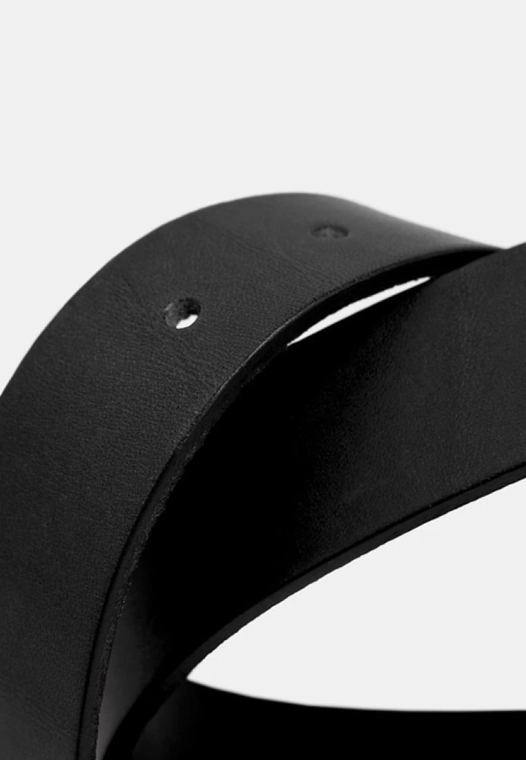 ESPRIT Mit Vintage-Schnalle, Aus Leder - Riem - Black 3 ESPRIT Mit Vintage-Schnalle, Aus Leder - Riem - Black - Afbeelding 3