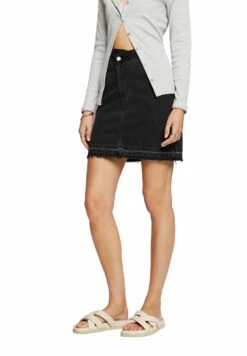 ESPRIT Minirok - Black Medium Washed