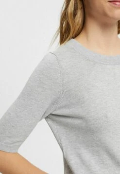 ESPRIT Kurzarm - T-Shirt Basic - Light Grey New -Esprit 99b101cd90d04d8eab34dcace205d21f