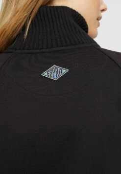 ESPRIT Sweater Met Rits - Black -Esprit 99e81ff5671240b6b0a8a7eb38cbea60