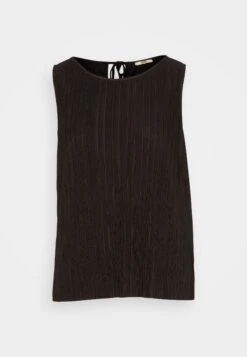 ESPRIT Plissee - Blouse - Black -Esprit 9ac61a82e93a44b3abcf4b78db16c2cf