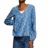 Edc By Esprit Blouse - Blue Medium Washed New