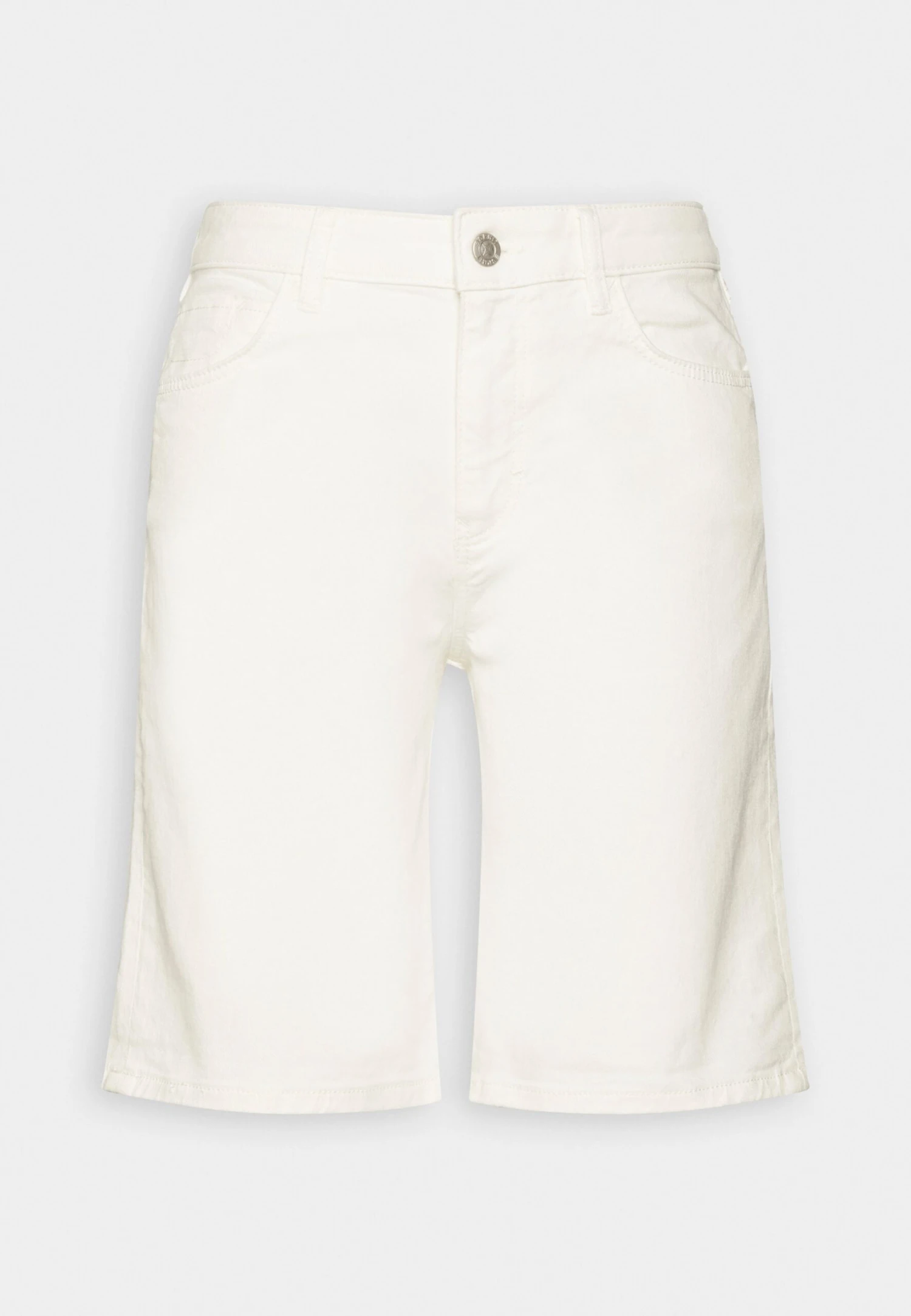 ESPRIT Basic- Jeansshort - Off White 4 ESPRIT Basic- Jeansshort - Off White - Afbeelding 4