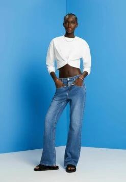 ESPRIT Mit Knotendetail - Sweater - White