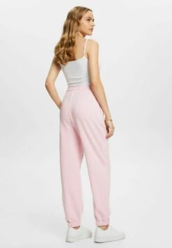 ESPRIT Mit Logo Bio - Trainingsbroek - Pastel Pink -Esprit a1a6d12513224d84acd31c1edc292540
