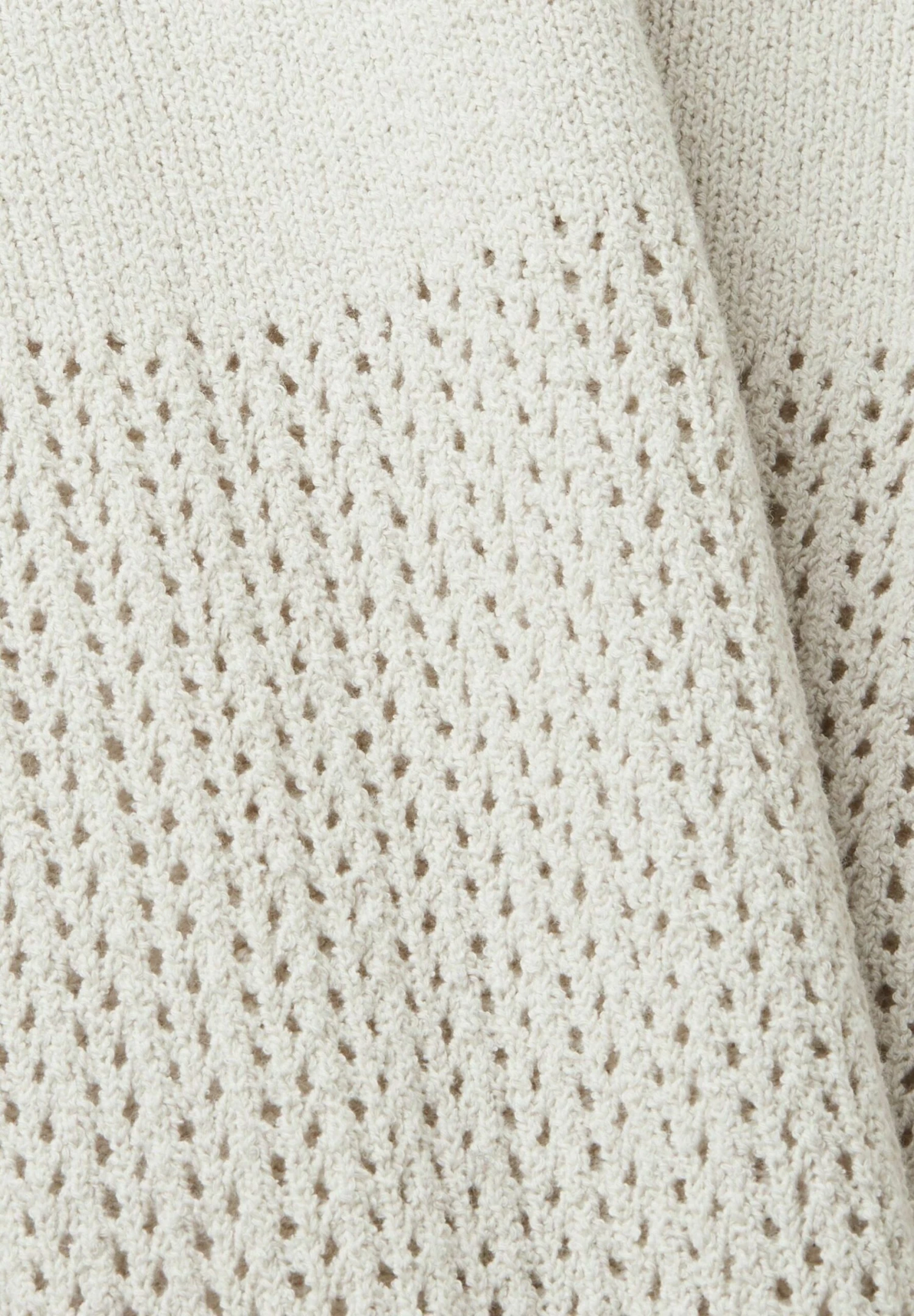 ESPRIT In Pointelle Optik - Trui - Pastel Grey 4 ESPRIT In Pointelle Optik - Trui - Pastel Grey - Afbeelding 4