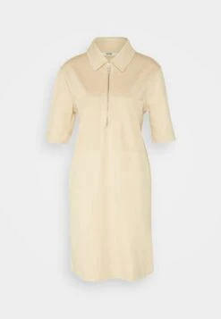ESPRIT Zip Dress - Jerseyjurk - Sand -Esprit a53629238832406b8fc879de5fd66315