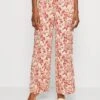ESPRIT Printed Wideleg - Broek - Light Pink