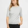 ESPRIT Kurzarm - T-Shirt Basic - Light Grey New
