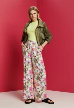 Edc By Esprit Palazzo - Broek - Pink -Esprit a79b7f33e25c4190863984031e1cc177