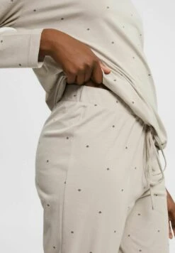 ESPRIT Set Seasonal Print Cocve Pj Allls - Pyjama - Light Taupe 12 ESPRIT Set Seasonal Print Cocve Pj Allls - Pyjama - Light Taupe -Esprit a86d1630304a4db6b11018f4bd8f0d0d