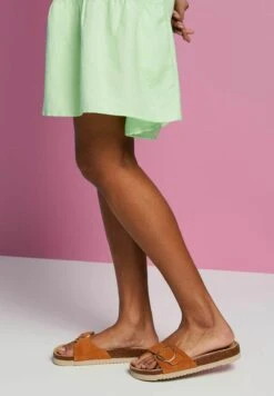 ESPRIT Mit Schnalle - Muiltjes - Caramel