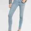 ESPRIT Mit Kleiner Zippertasche - Jeans Skinny Fit - Blue Light Washed