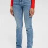 ESPRIT Medium - Straight Leg Jeans - Blue Light Washed