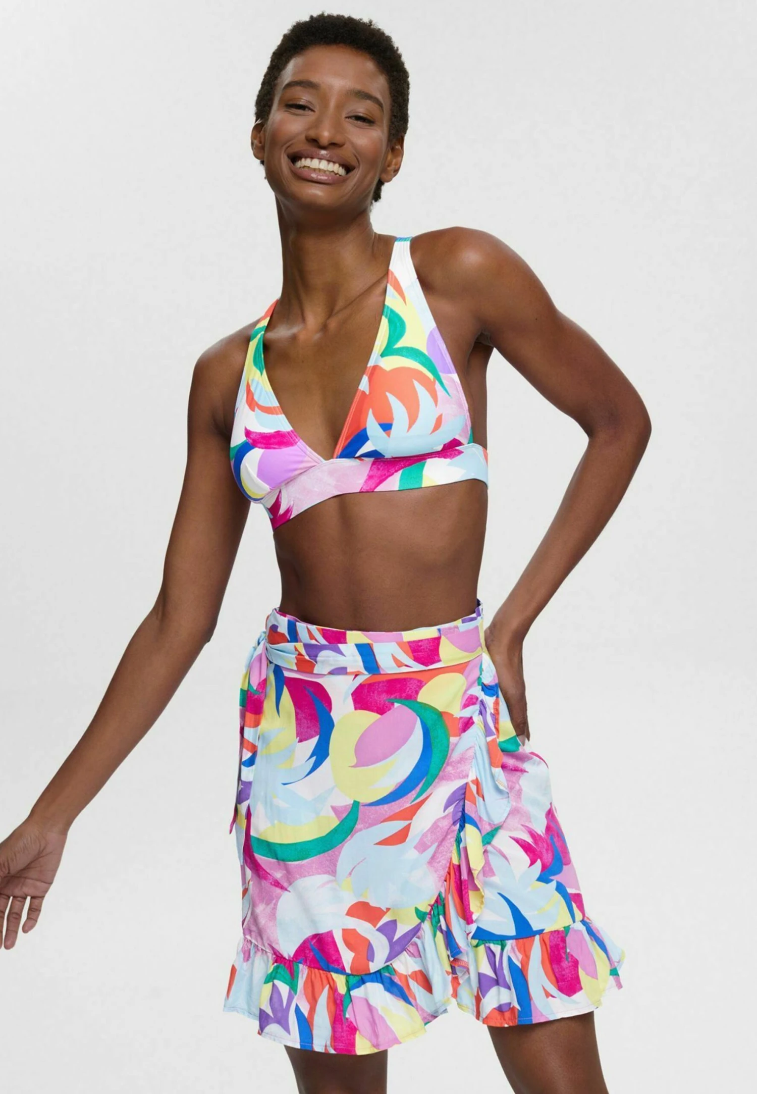 ESPRIT Wikkelrok - Violet 1 ESPRIT Wikkelrok - Violet