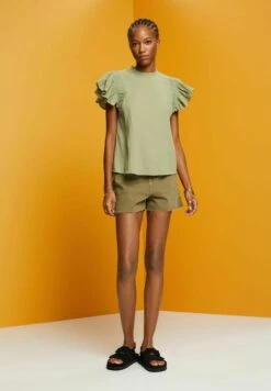 Edc By Esprit Blouse - Light Khaki -Esprit af6c4bb363574c1a98d911d6e8f85407