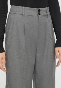 ESPRIT Mit Weitem Bein Und Hohem Bund - Broek - Anthracite -Esprit b06be0820e024c68bcb85d6a8a633c7c