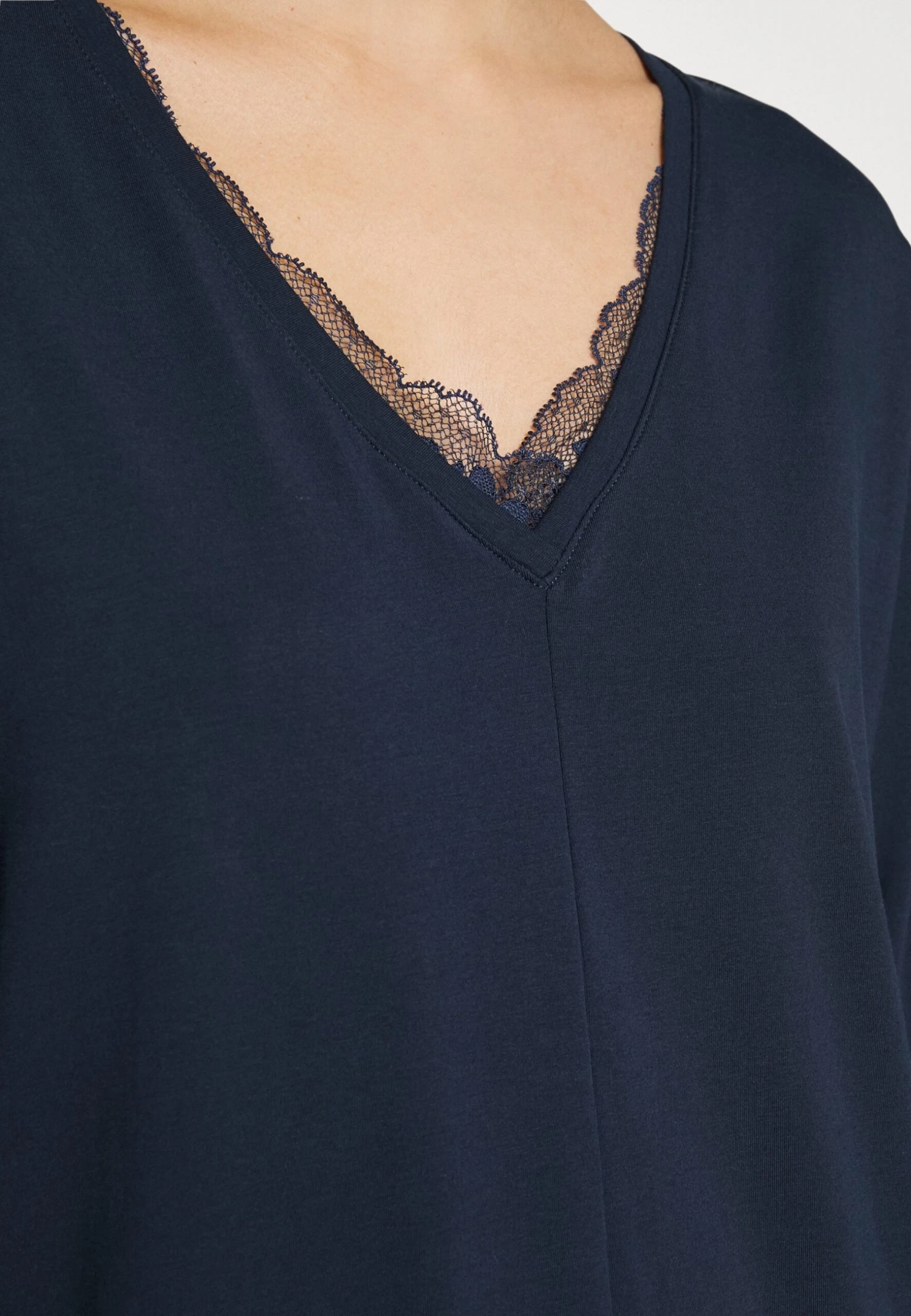 ESPRIT Seasonal Long Sleeve - Nachtjapon - Ink 6 ESPRIT Seasonal Long Sleeve - Nachtjapon - Ink - Afbeelding 6