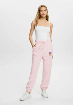 ESPRIT Mit Logo Bio - Trainingsbroek - Pastel Pink