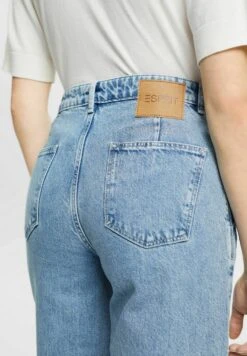ESPRIT Mit Hohem Bund - Flared Jeans - Blue Bleached -Esprit b3f0b7edac094fa2a9b22bb2dccf2981