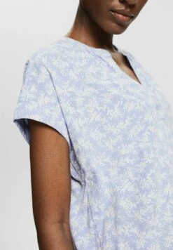ESPRIT Aop- Blouse - Light Blue Lavender -Esprit b5b7cbba745b4652959b4c446ef382ff