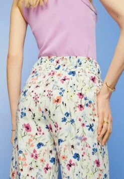 ESPRIT Broek - Off White -Esprit b6062d06794742fc9fe73a9dc9626a20