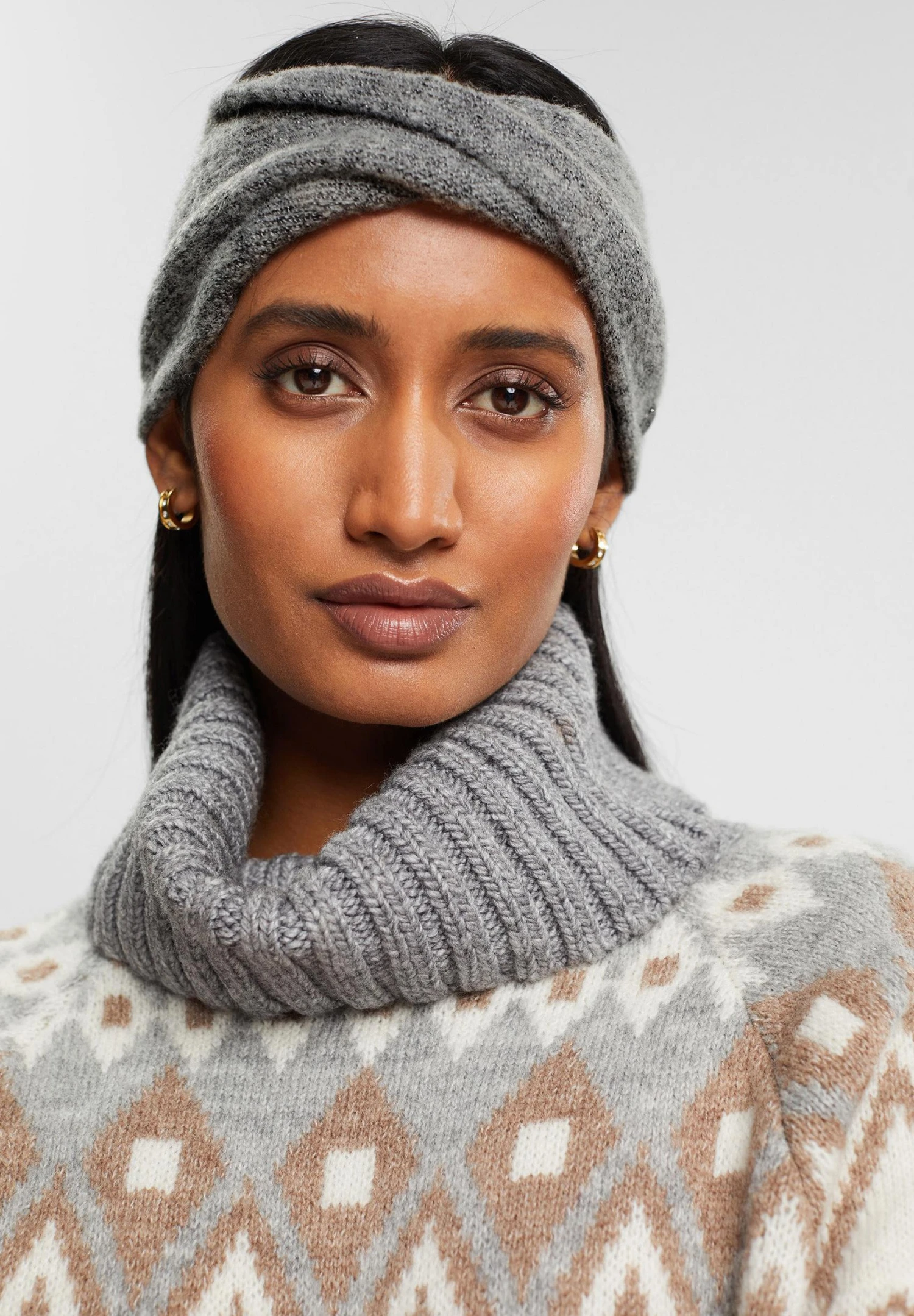 ESPRIT Eos Rcs Rollegh - Oorwarmers - Medium Grey 1 ESPRIT Eos Rcs Rollegh - Oorwarmers - Medium Grey