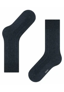 ESPRIT Cable Stich Boot - Sokken - Navy Mel -Esprit bb1c1da06fce49ae8c1346ea91ed0b4f