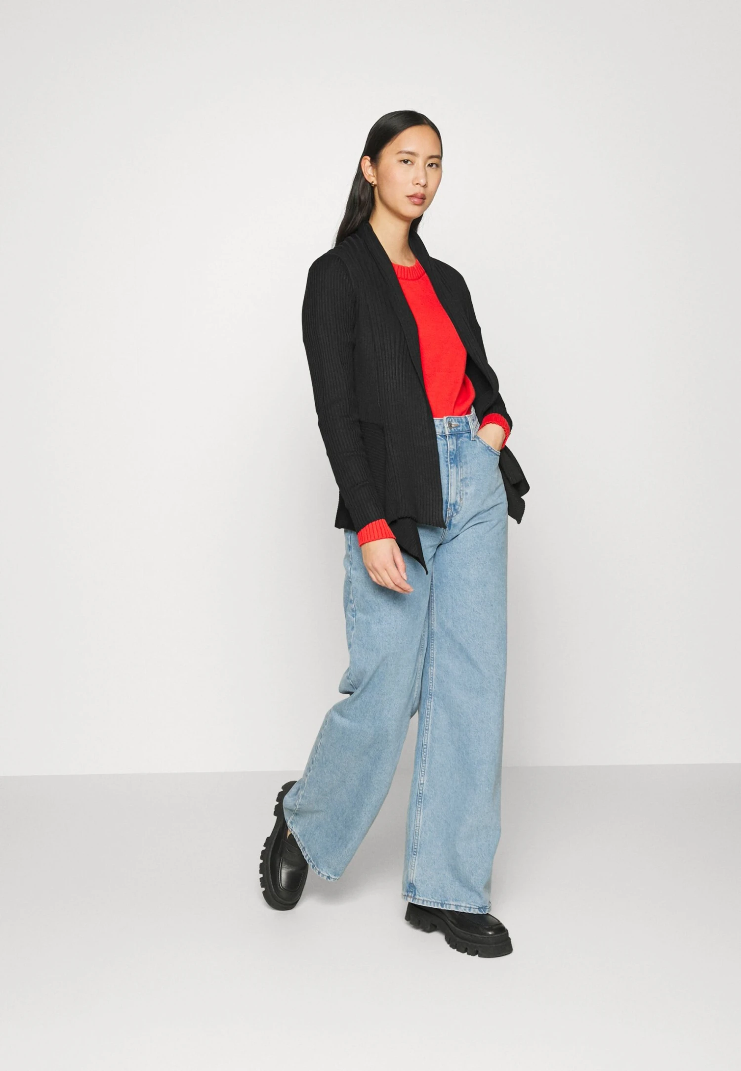 ESPRIT Cardigan - Vest - Black 2 ESPRIT Cardigan - Vest - Black - Afbeelding 2