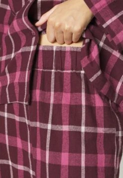 ESPRIT Flannel Check - Pyjama - Bordeaux/Red -Esprit bbb913a4cbd84e7b8c65288330703378