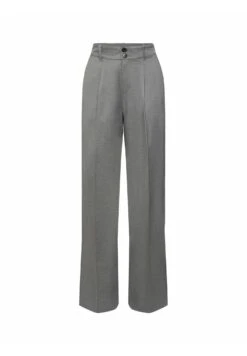 ESPRIT Mit Weitem Bein Und Hohem Bund - Broek - Anthracite -Esprit bca5ac567e1d4cb289ed699f50268d43