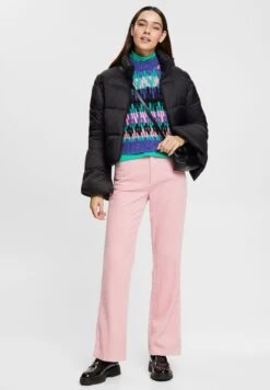 Edc By Esprit Cropped Jacquar - Trui - Bright Blue -Esprit c0e35a37862e47368754738c50484c47