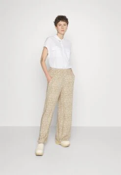 ESPRIT Printed Wideleg - Broek - Pastel Green -Esprit c1a856145a654f489e0618cb4de8e208