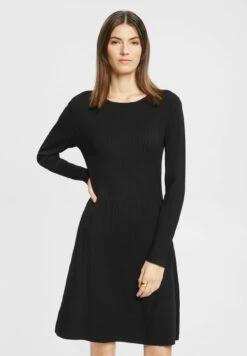 ESPRIT Gebreide Jurk - Black