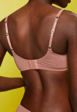 ESPRIT Jaquard Stripe K Par- Bikinitop - Cinnamon -Esprit c44f23cfd5394009b57a2c4e4bf00a30