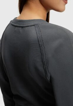 ESPRIT Cropped In Garment Dye - Sweater - Dark Grey -Esprit c570f0d6b6fb49bcb50f1c3eebb26295