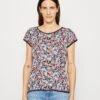 ESPRIT F Aop - T-Shirt Print - Navy
