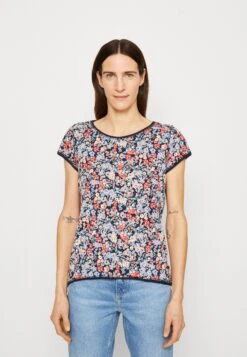 ESPRIT F Aop - T-Shirt Print - Navy