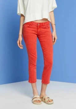 Edc By Esprit Slim Fit Jeans - Coral Orange -Esprit c7e6a10b617f466a829b93a790fa6a63