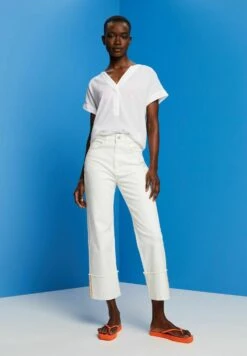 ESPRIT Blouse - White -Esprit c8afbaee9a4046f99431c258bcfa80e8