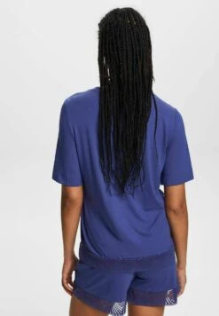 ESPRIT Set Mit Spitzenbesatz - Pyjama - Dark Blue 9 ESPRIT Set Mit Spitzenbesatz - Pyjama - Dark Blue -Esprit c8ffcf3669cd47e5a75fdf1e182e2205