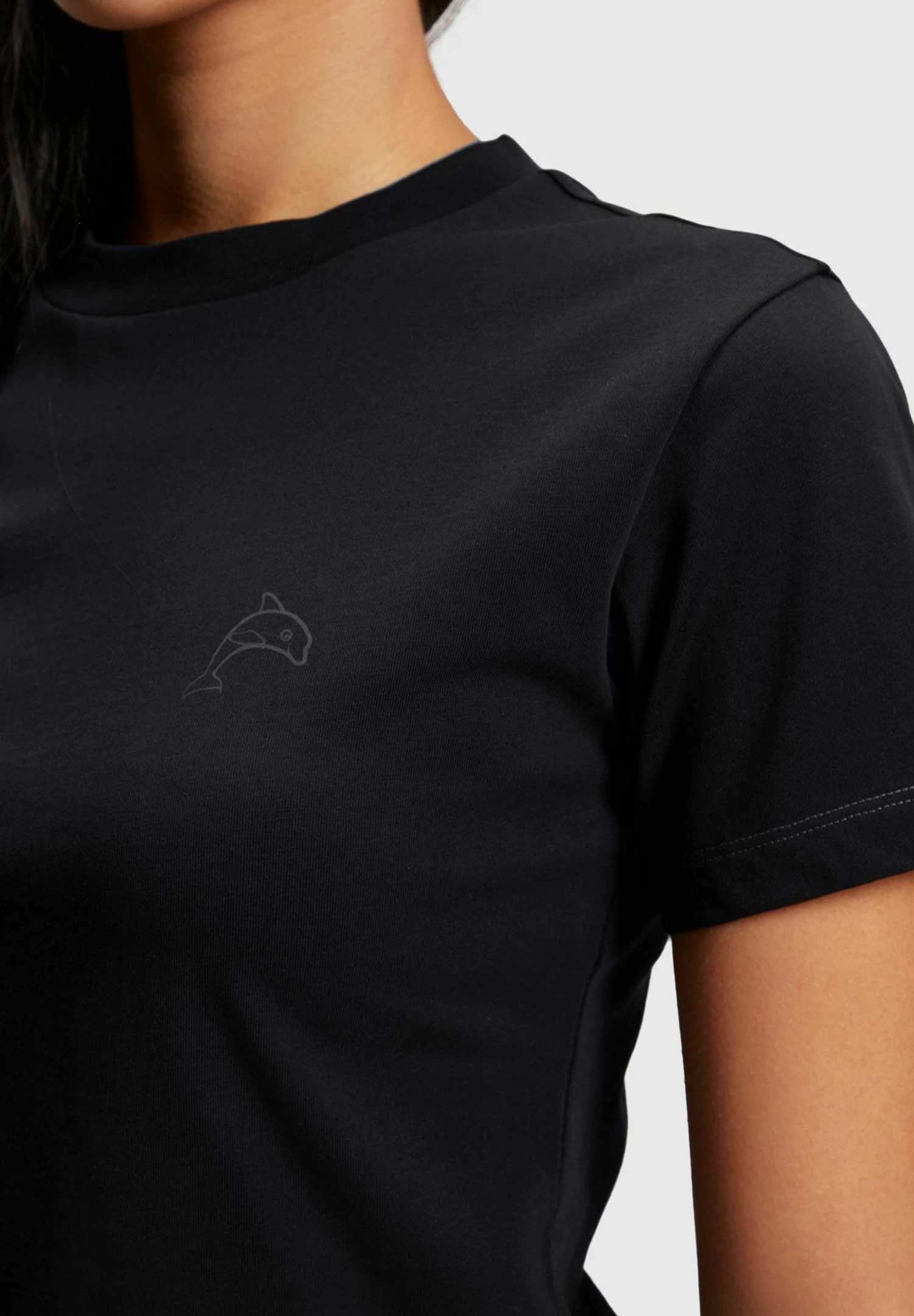 ESPRIT Color Dolphin - T-Shirt Print - Black 3 ESPRIT Color Dolphin - T-Shirt Print - Black - Afbeelding 3