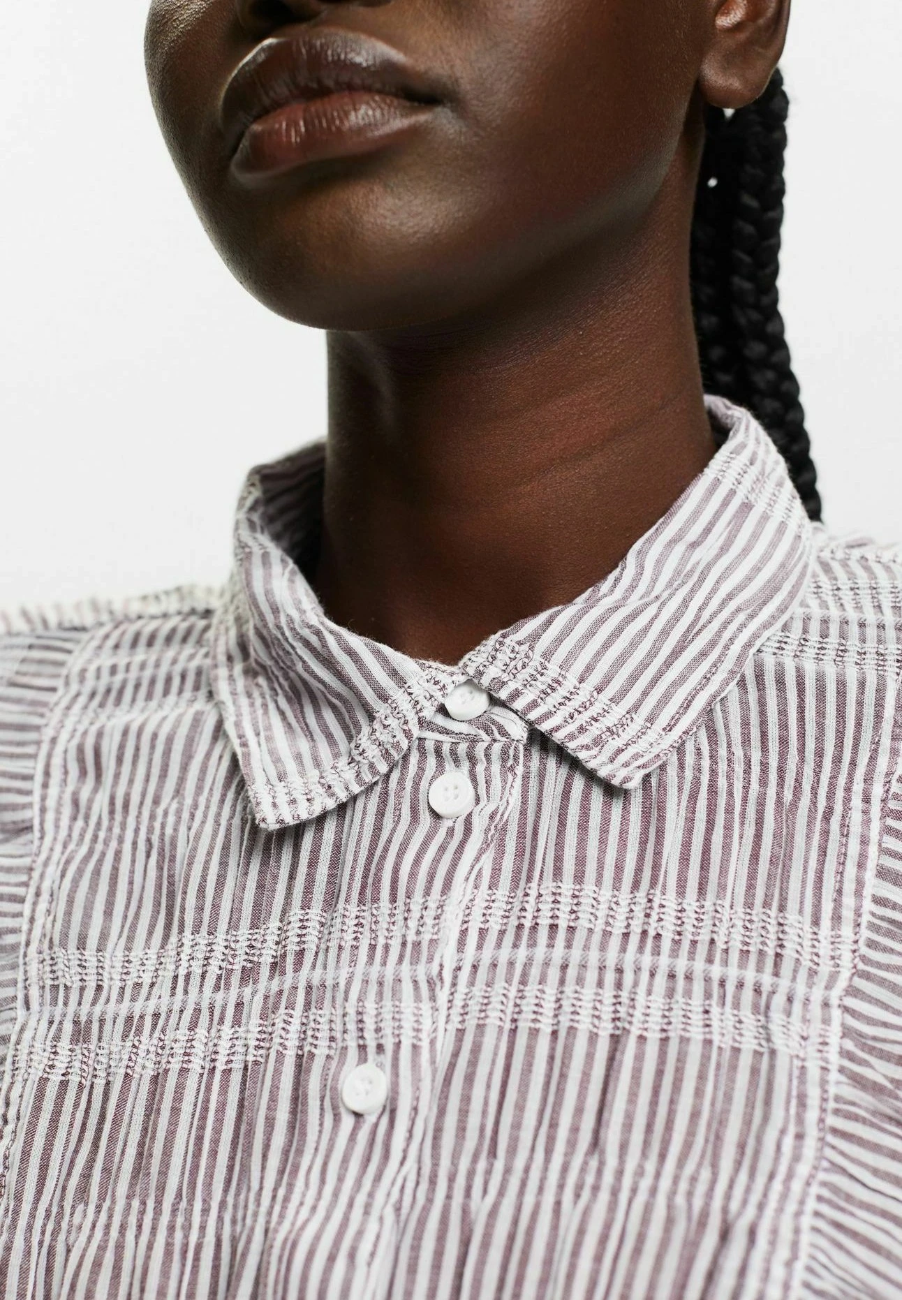 Edc By Esprit Overhemdblouse - Aubergine 4 Edc By Esprit Overhemdblouse - Aubergine - Afbeelding 4