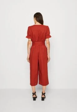 ESPRIT Belted Overall - Jumpsuit - Terracotta -Esprit d5626bda05864235a2c28033aa5946fb