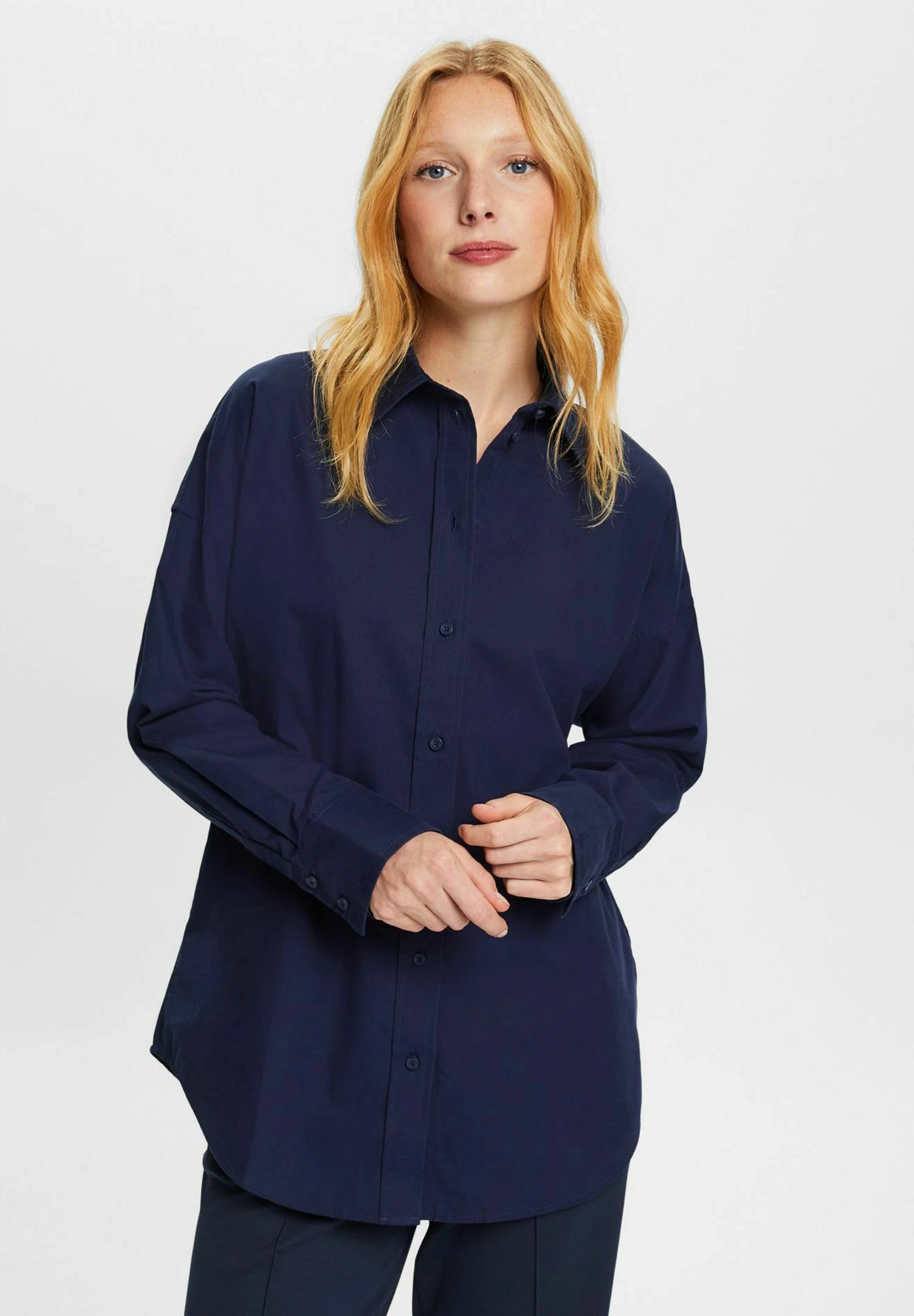 ESPRIT Compact- Blouse - Dark Blue 1 ESPRIT Compact- Blouse - Dark Blue