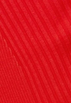 ESPRIT Mit Zipfelsaum - Vest - Red -Esprit d655f88191064299afadbb063e304837