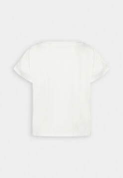 Edc By Esprit Pleat - T-Shirt Basic - Off-White -Esprit da1042e12ff44570b07eab6cef5f8483