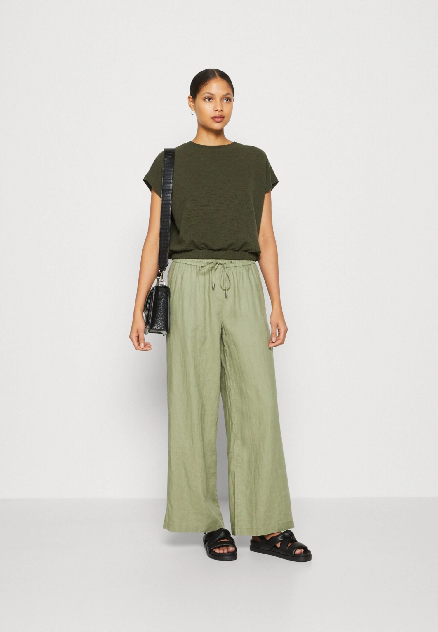 ESPRIT Broek - Light Khaki 2 ESPRIT Broek - Light Khaki - Afbeelding 2