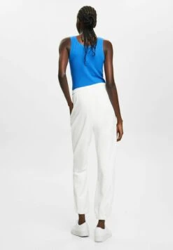 ESPRIT Mit Logo Bio - Trainingsbroek - Off White -Esprit da97d726031647369e2a15fb30d56282